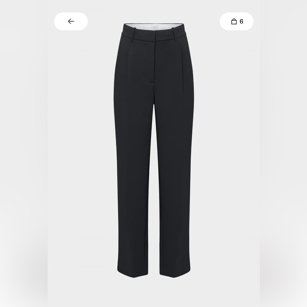 Aritzia Effortless pant Curve fit Sz 6 L